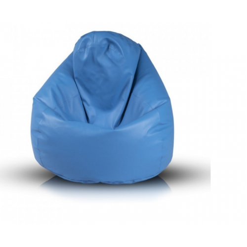 Vak na sedenie valec 100x75 cm blue